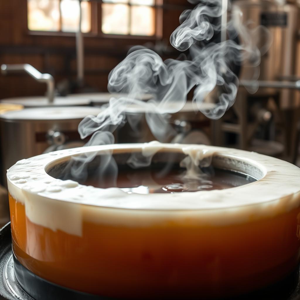 Traditional coolship vessel used for spontaneous fermentation