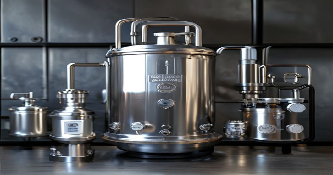 Pressure fermentation setup with keg and spunding valve