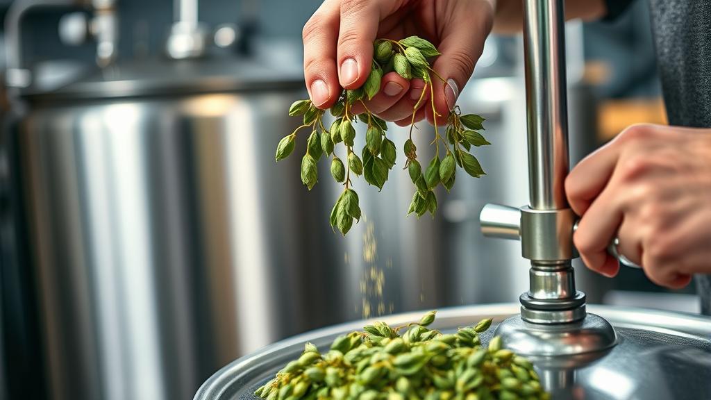 Dry-hopping technique