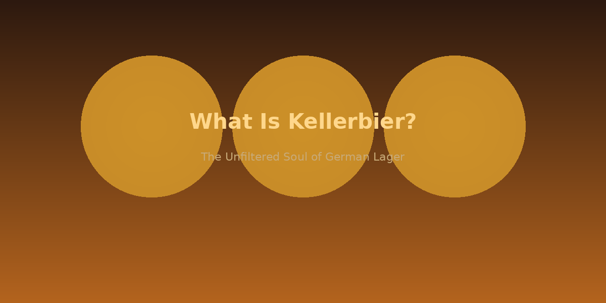 What is Kellerbier