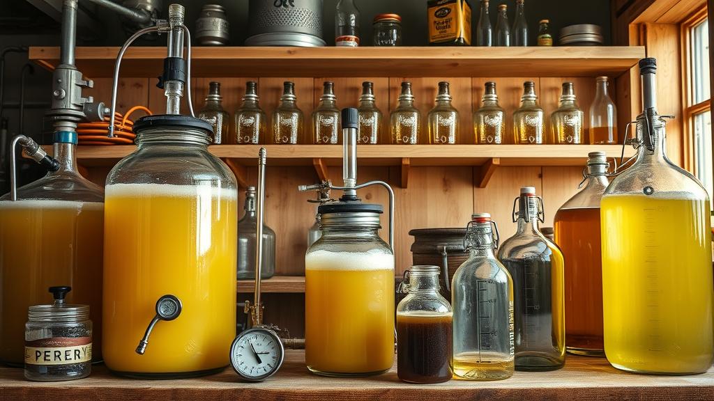 Perry fermentation equipment and carboys
