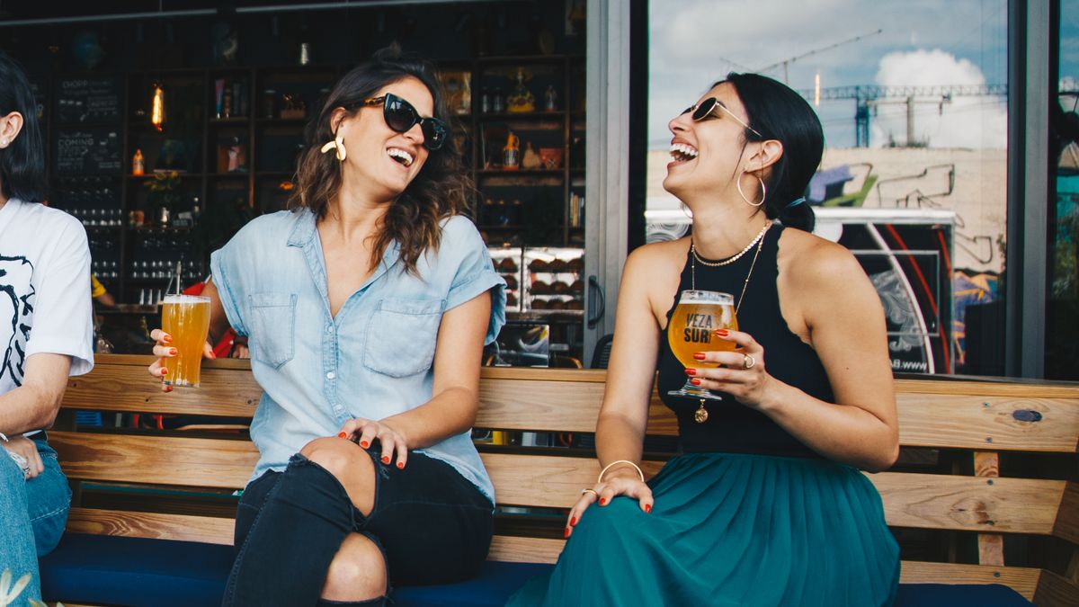 Craft beer selection and brewing community gathering