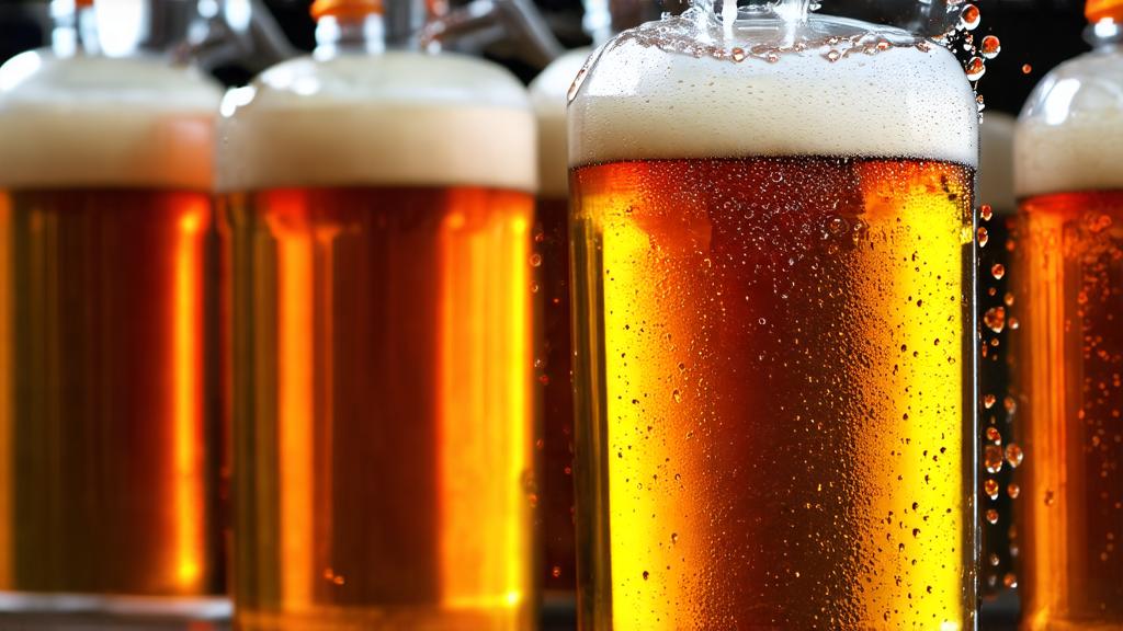 Brewery fermentation vessels for temperature-controlled IPA conditioning