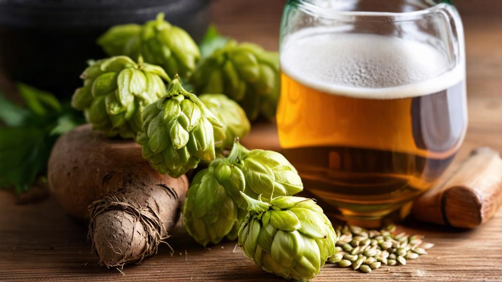 Active fermentation during Piwo Grodziskie brewing with vigorous krausen