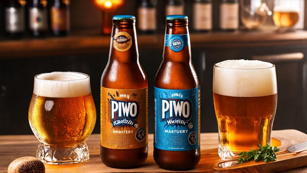 Tasting and serving Piwo Grodziskie in authentic glassware