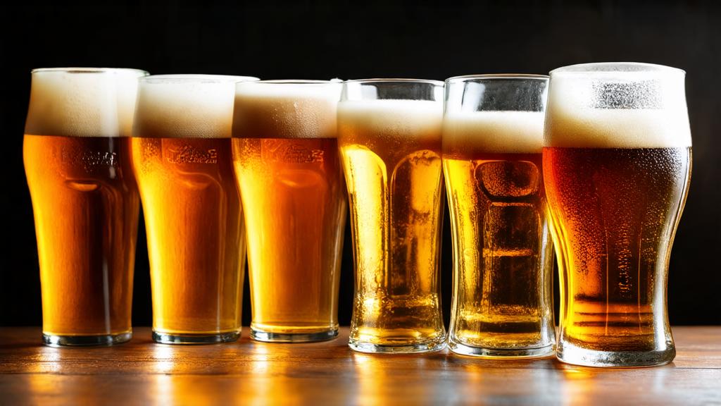 Industrial brewing tanks and fermentation
