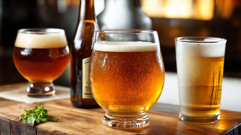 Craft beer ingredients and botanicals on display